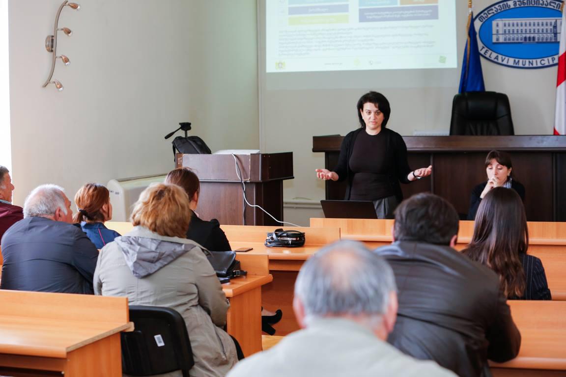 In Kakheti region the farmers were introduced to The Agroinsurance program 