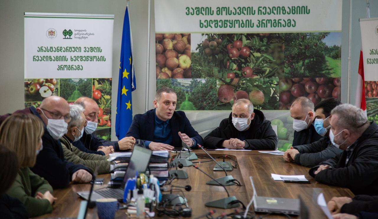 არასტანდარტული ვაშლის რეალიზაციის ხელშეწყობის სახელმწიფო პროგრამა