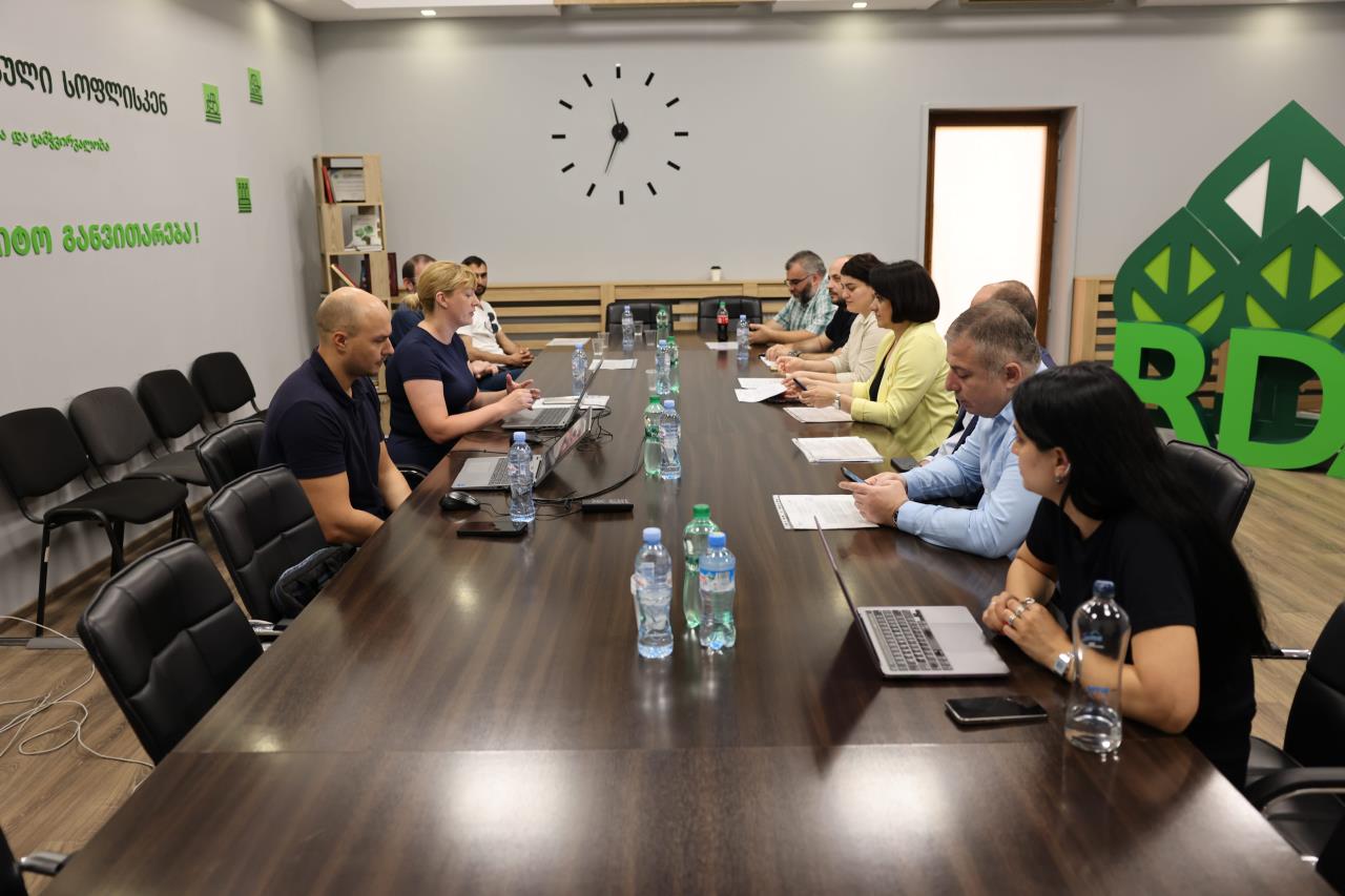 A meeting was held between the representatives of the Rural Development Agency and the National Paying Agency of Lithuania