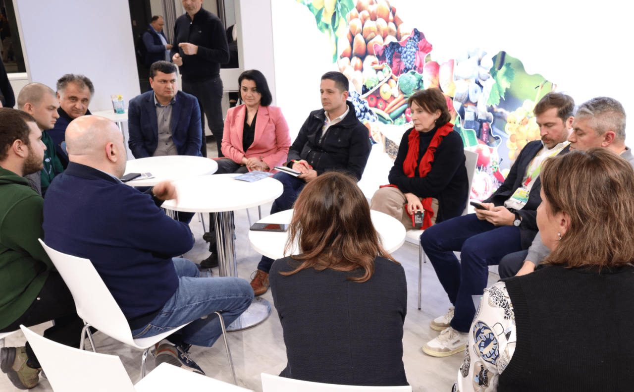 Georgian blueberries captured attention at the international exhibition "Fruit Logistica 2024"