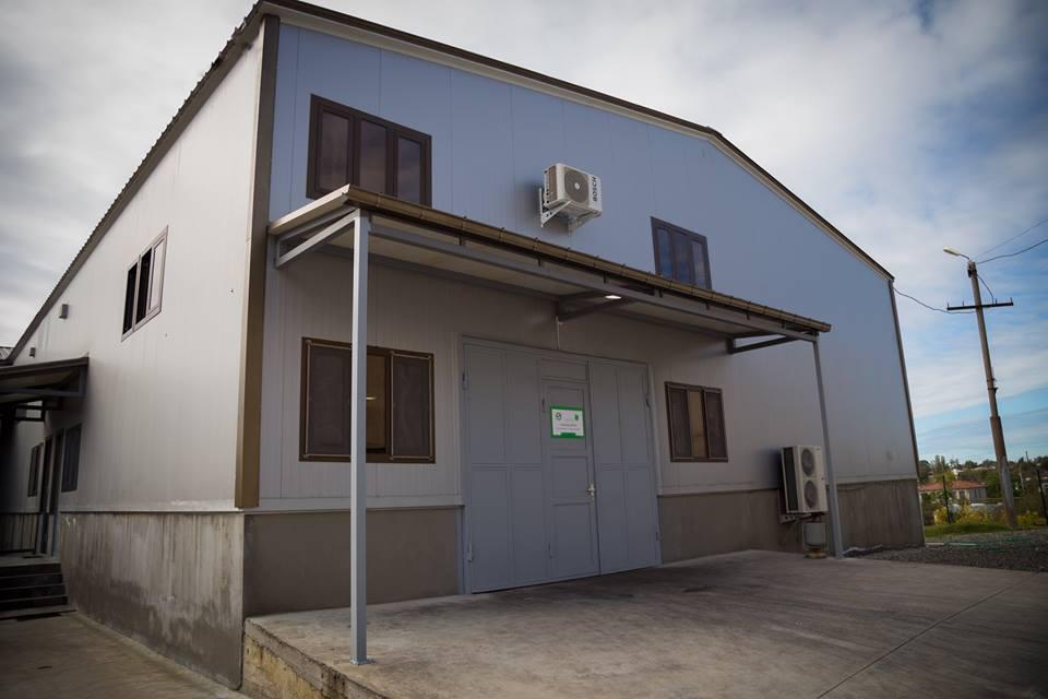 Hazelnut processing enterprise in Zugdidi