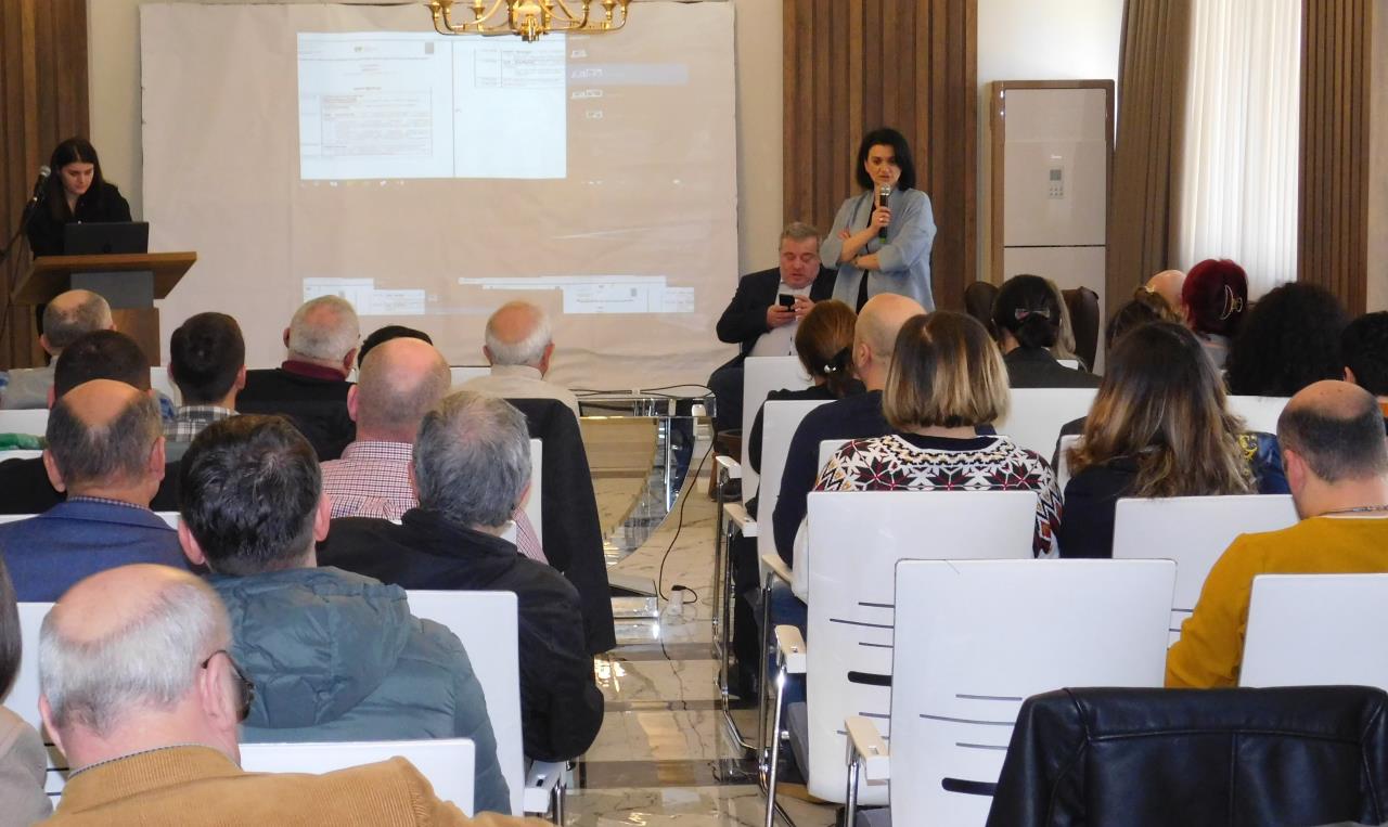 A presentation of the project "Modernization of the Vocational Education System in Georgian Agriculture" was held in Imereti region