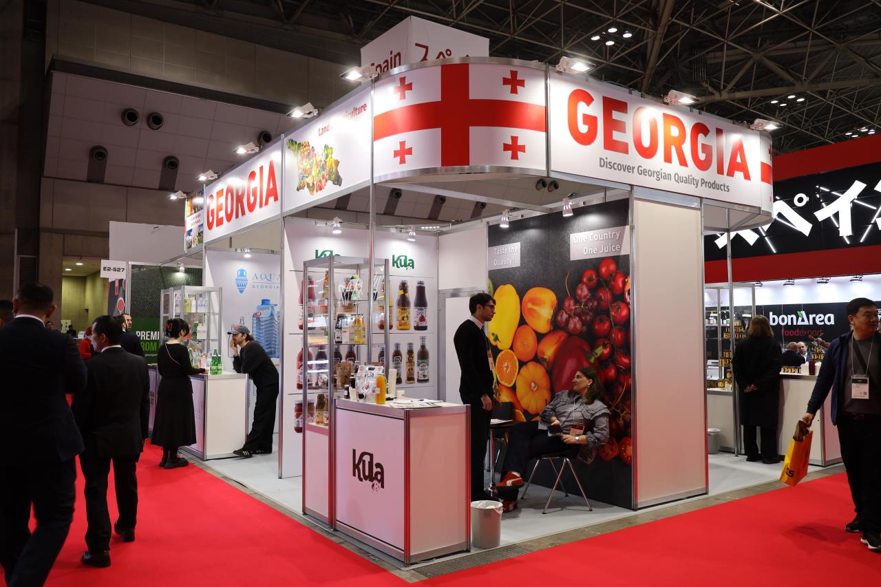 The Georgian Pavilion Was Presented at the International Exhibition "Foodex Japan 2025" in Tokyo