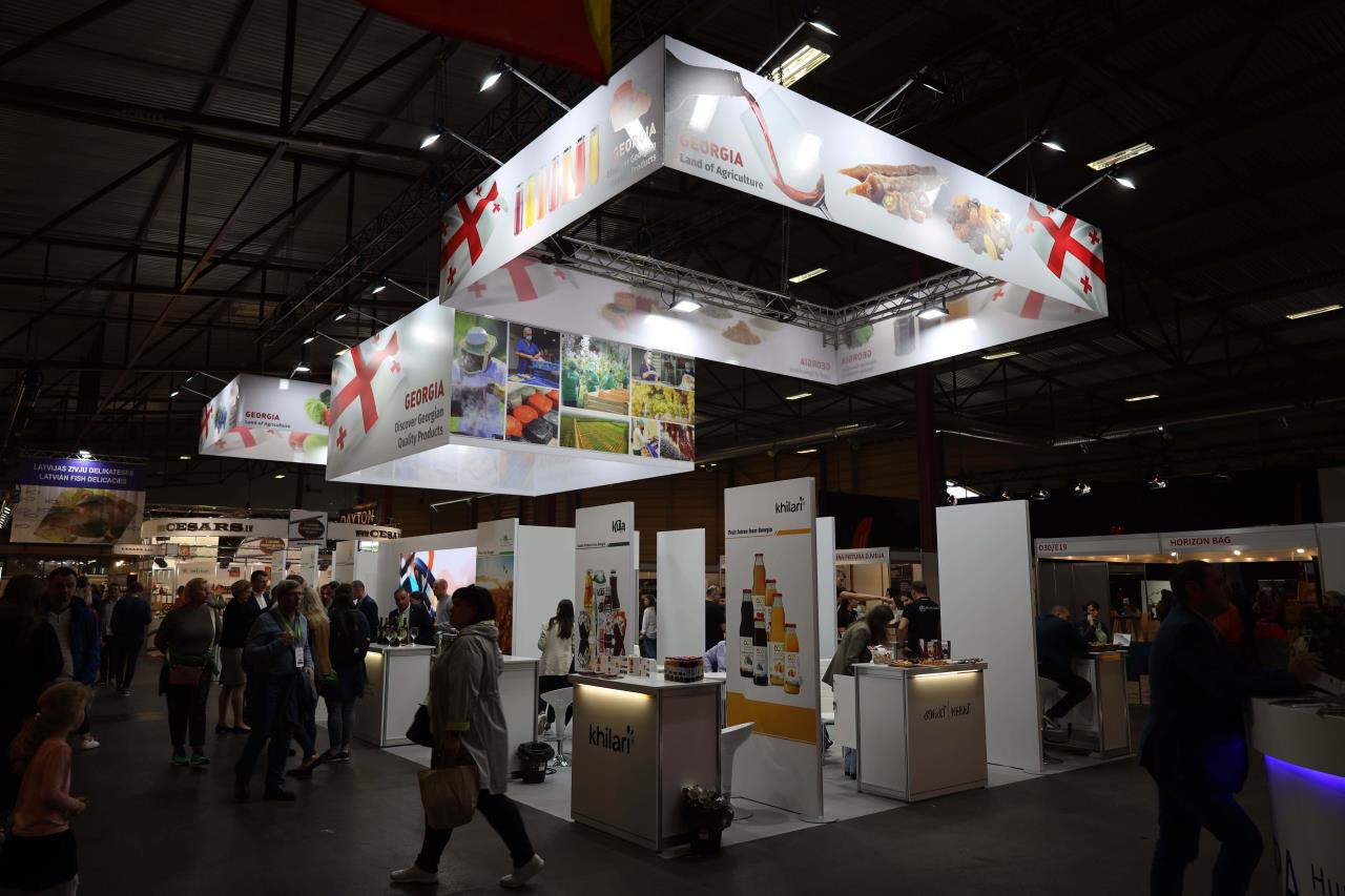 About 20 Georgian agricultural producers participated in another international exhibition RIGA FOOD 2022, organized by the Rural Development Agency