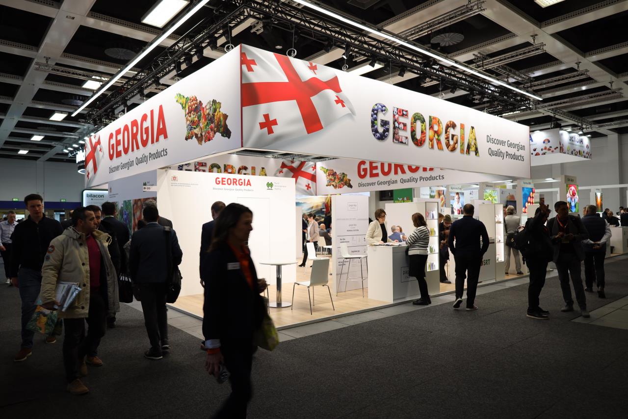 With the support of the state, the Georgian pavilion was presented at the international exhibition "FRUIT LOGISTICA 2025"