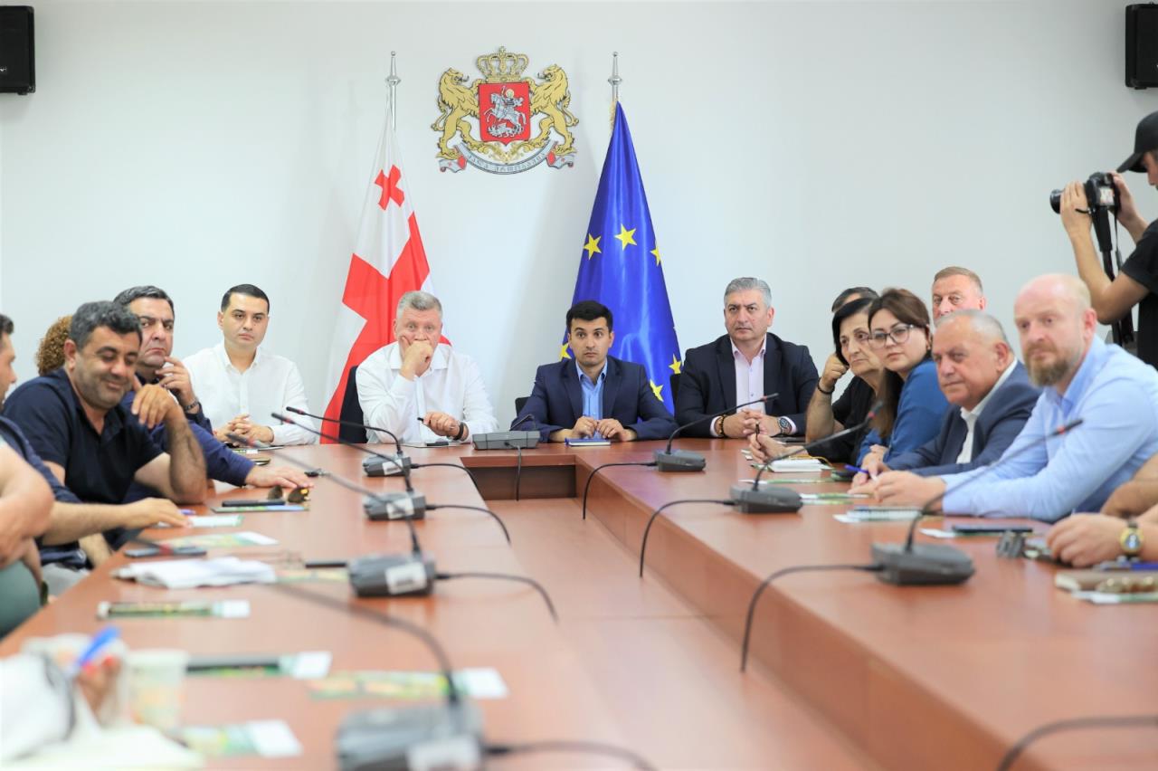 Information Meeting on the State Agro Co-financing Program Held in Kvemo Kartli