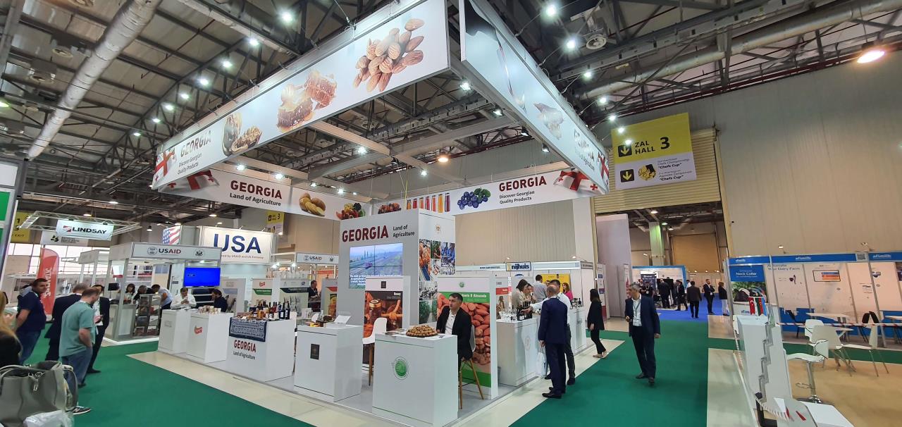 CASPIAN AGRO 2022 Georgian companies presented their products at the international exhibition CASPIAN AGRO 2022 in Baku, Azerbaijan