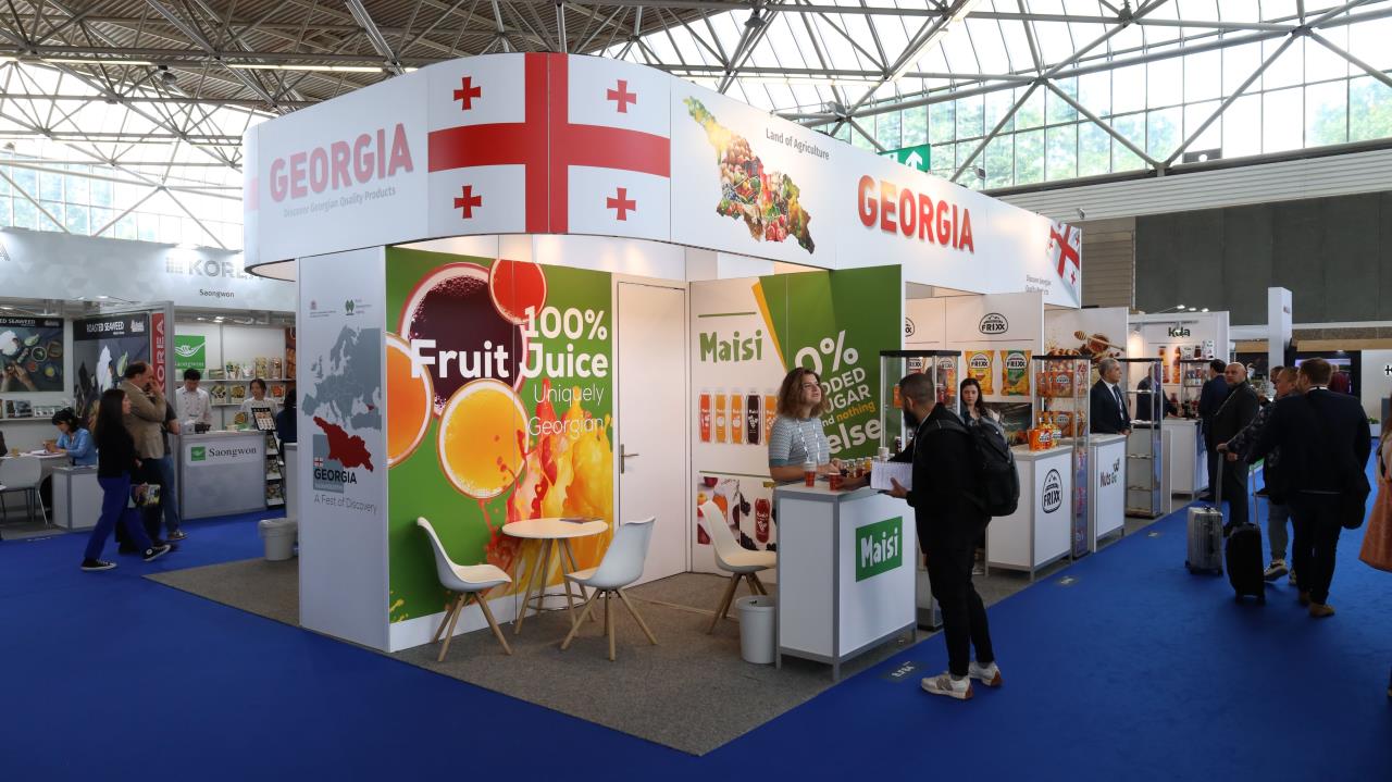 The Georgian stand was represented at the World of Private Label International Trade Show held in Amsterdam