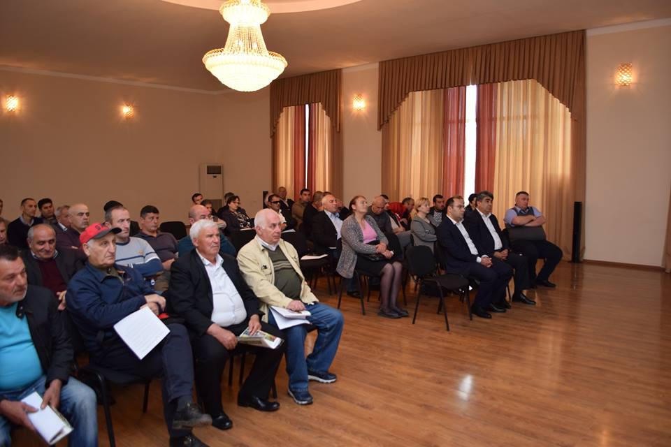  Farmers of  Kvemo Kartli region made Aware of the changes in Agro-Insurance Project