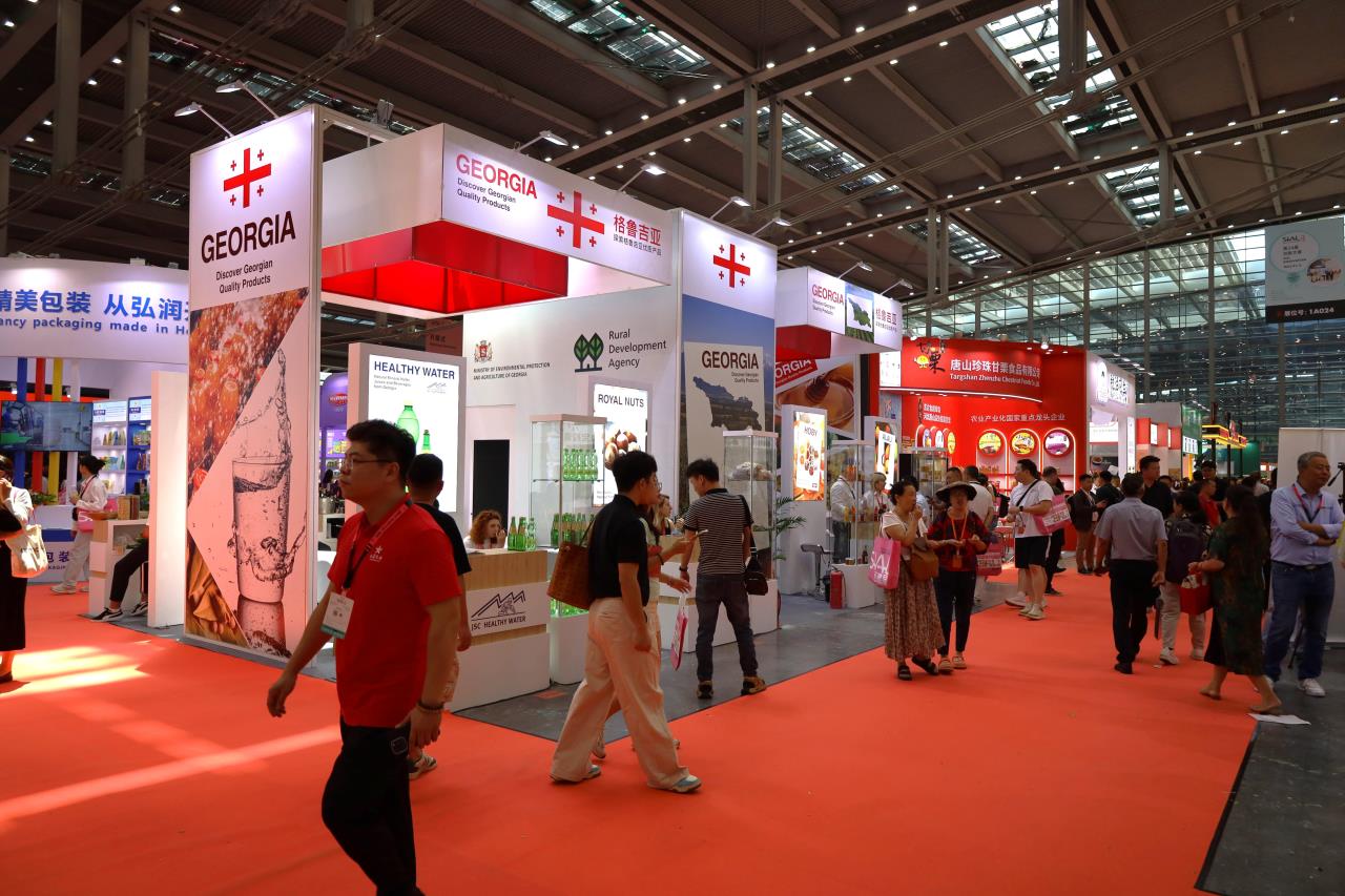 In China, at the international exhibition SIAL SHENZHEN, a Georgian pavilion was presented