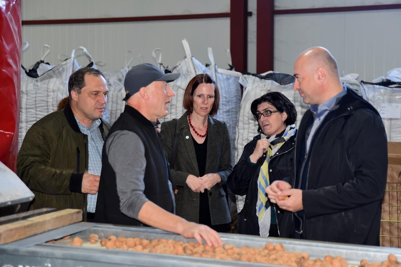 With the support of the Rural Development Agency and USAID, another new enterprise was launched in Telavi municipality