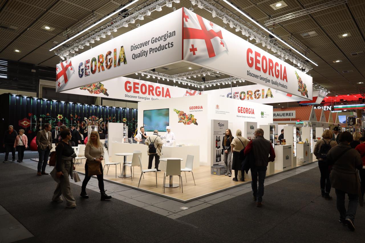 In Berlin, at the international exhibition "Green Week," a Georgian stand was presented