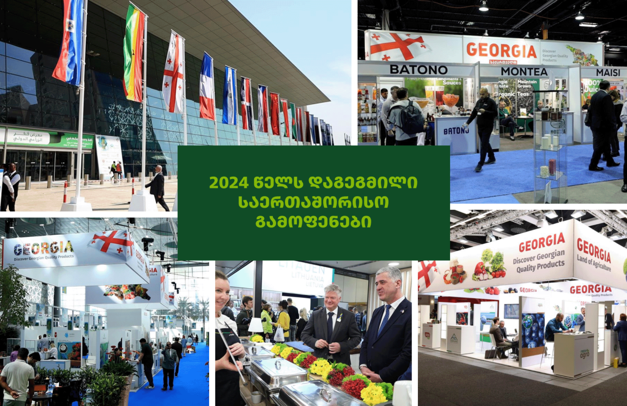 International exhibitions planned in 2024