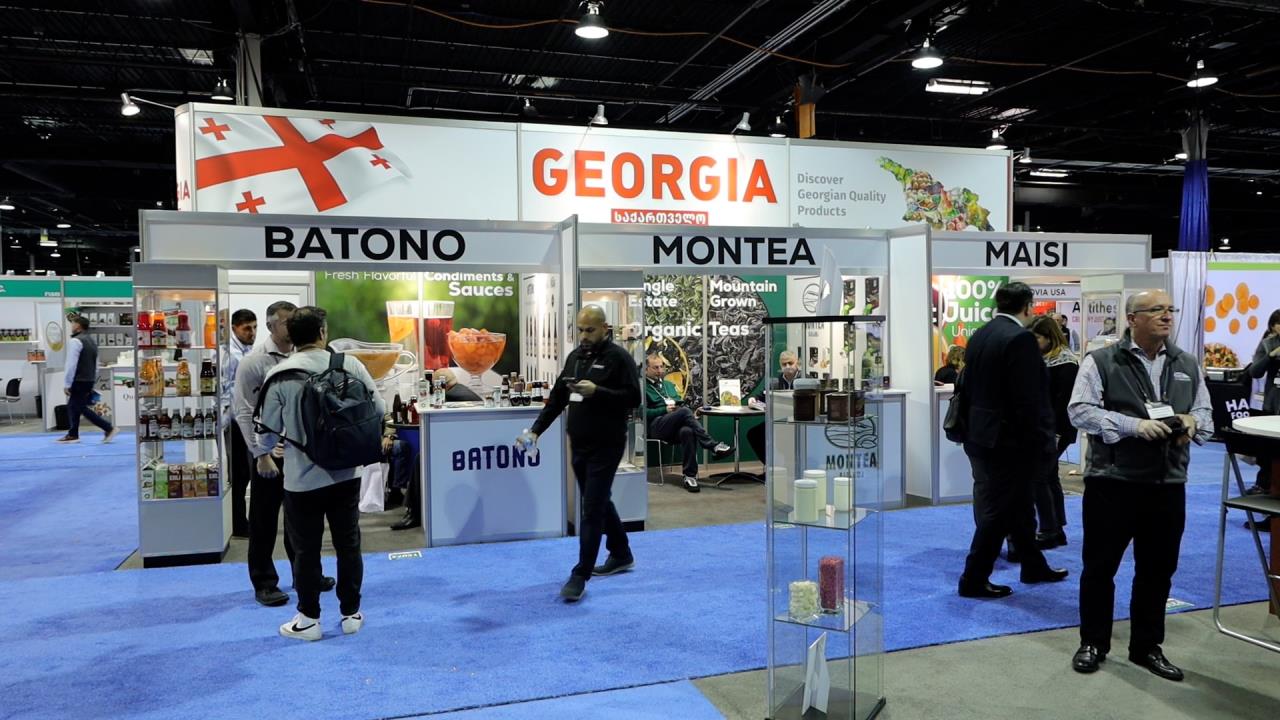 At the international exhibition in the U.S. Private Label Trade 6 Georgian companies were presented