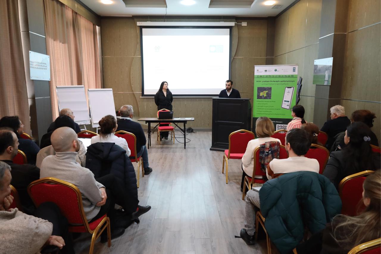 The digital application “Georgia Agricultural Climate Service” (GEKSA) is available in the Shida Kartli and Kakheti regions