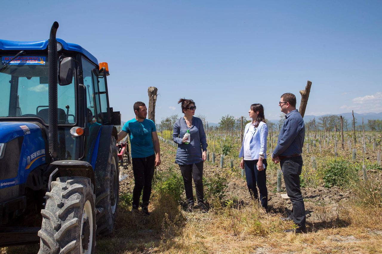 Within the framework of United Agroproject, farmer has purchased agricultural technique 