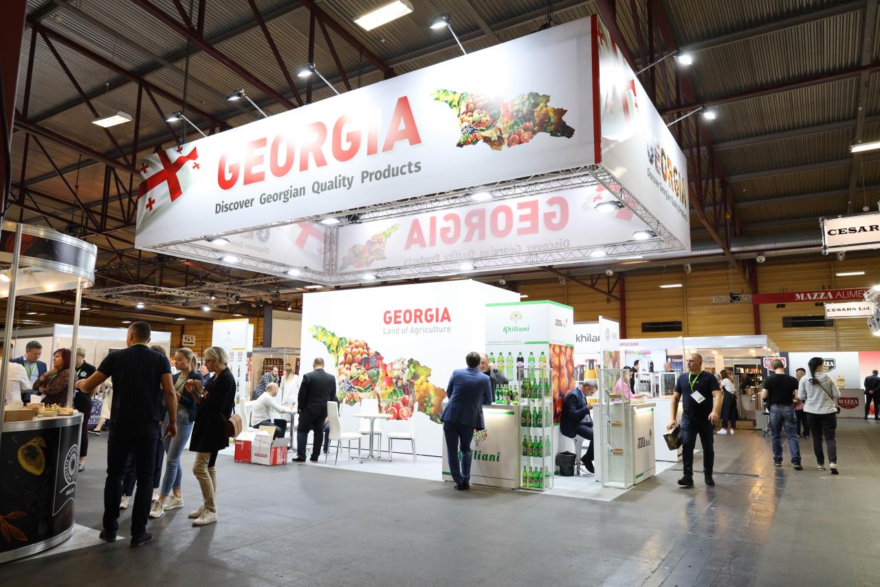 At the international exhibition RIGA FOOD 2023 held in the city of Riga, the products of 8 Georgian companies were presented